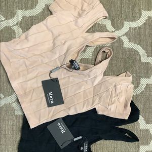 Two brand new crop tops